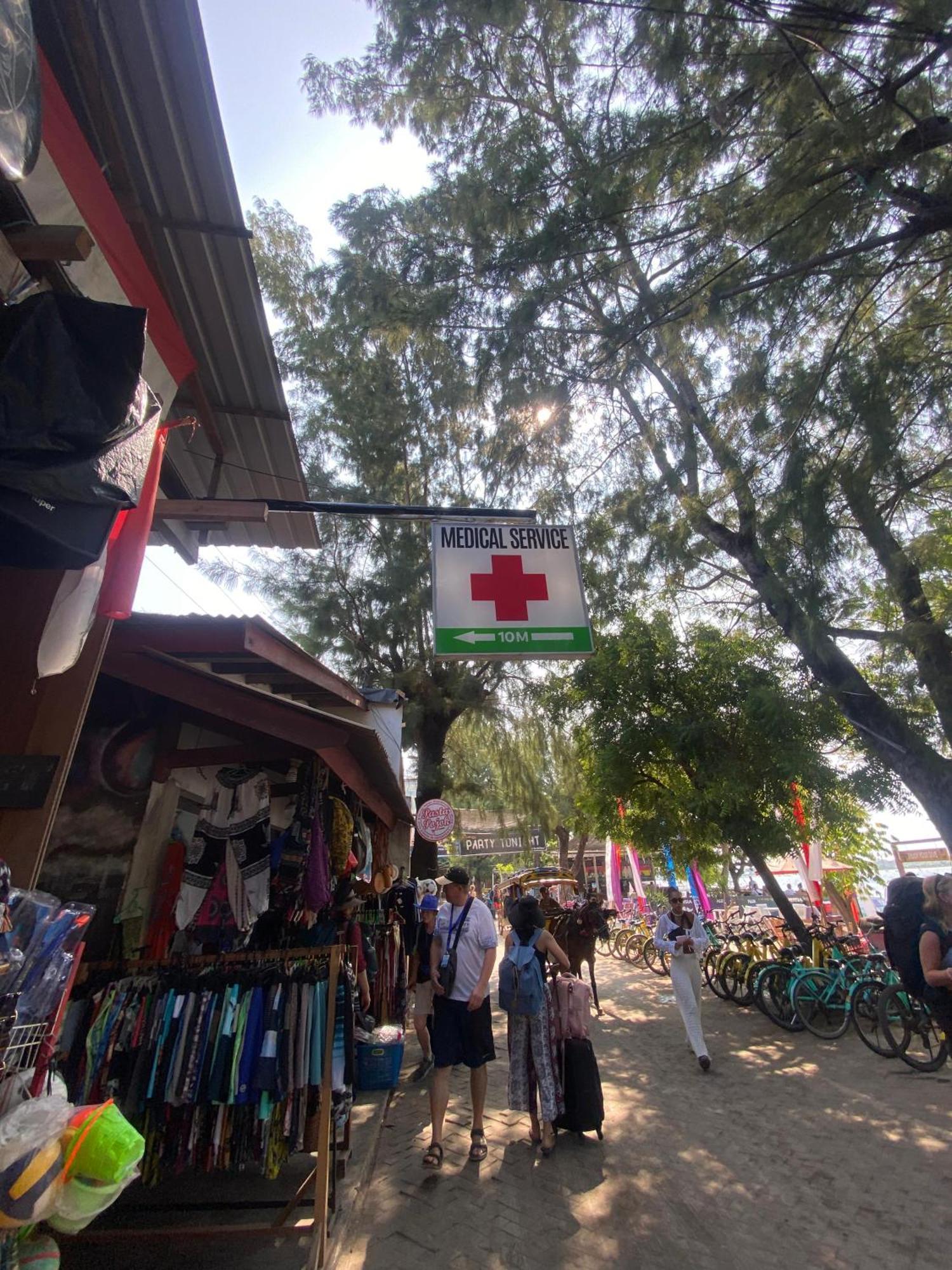 Bale Sunrise Hotel Gili Trawangan Eksteriør billede